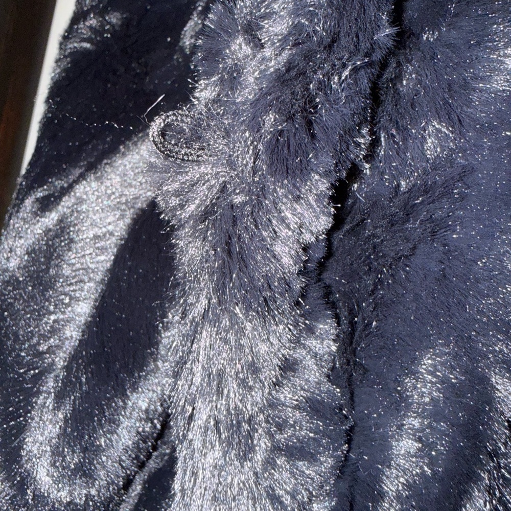 Melody Chic Black Faux Fur Jacket - Picture 4 of 5